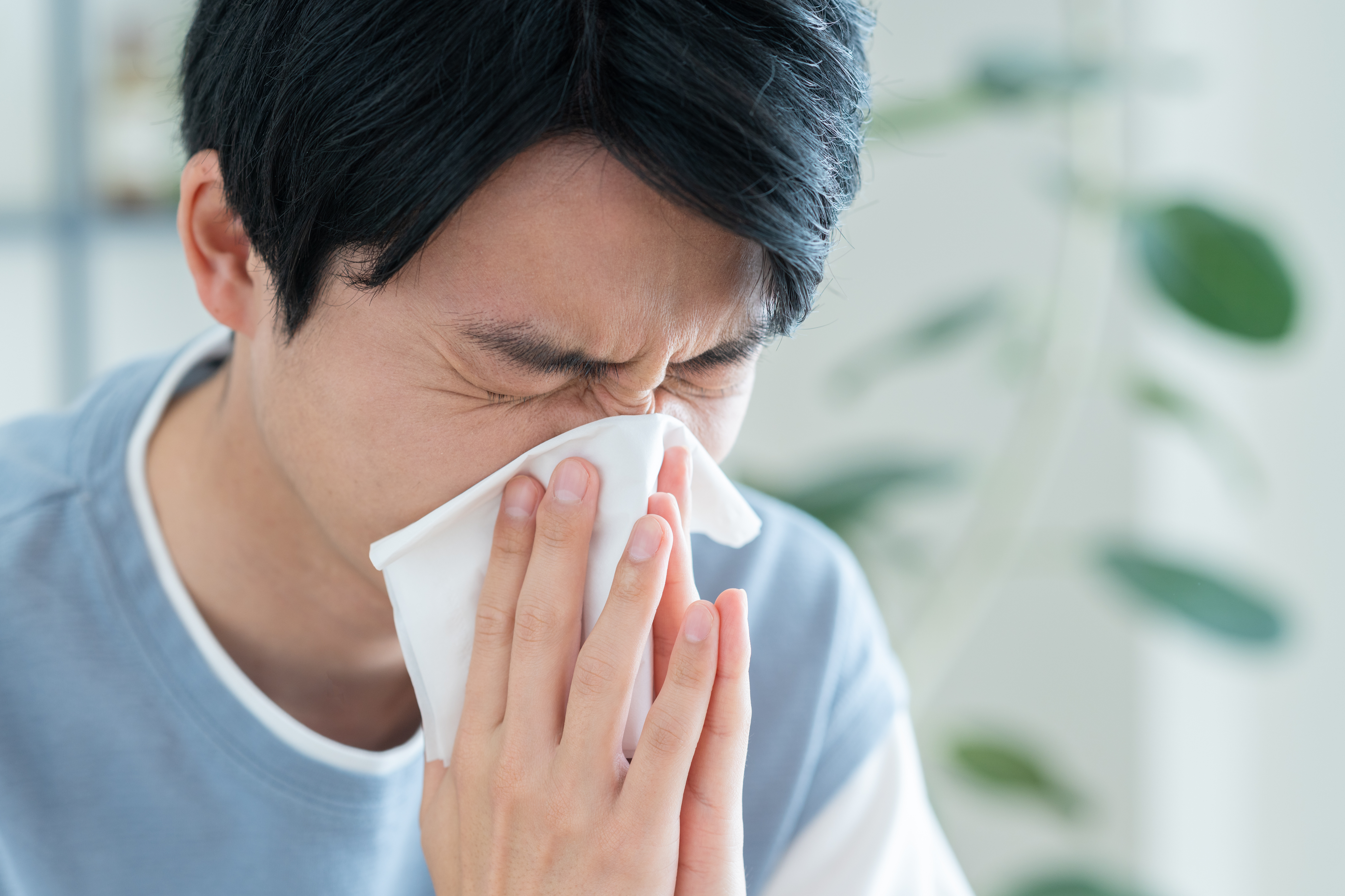 舌下免疫療法の様子